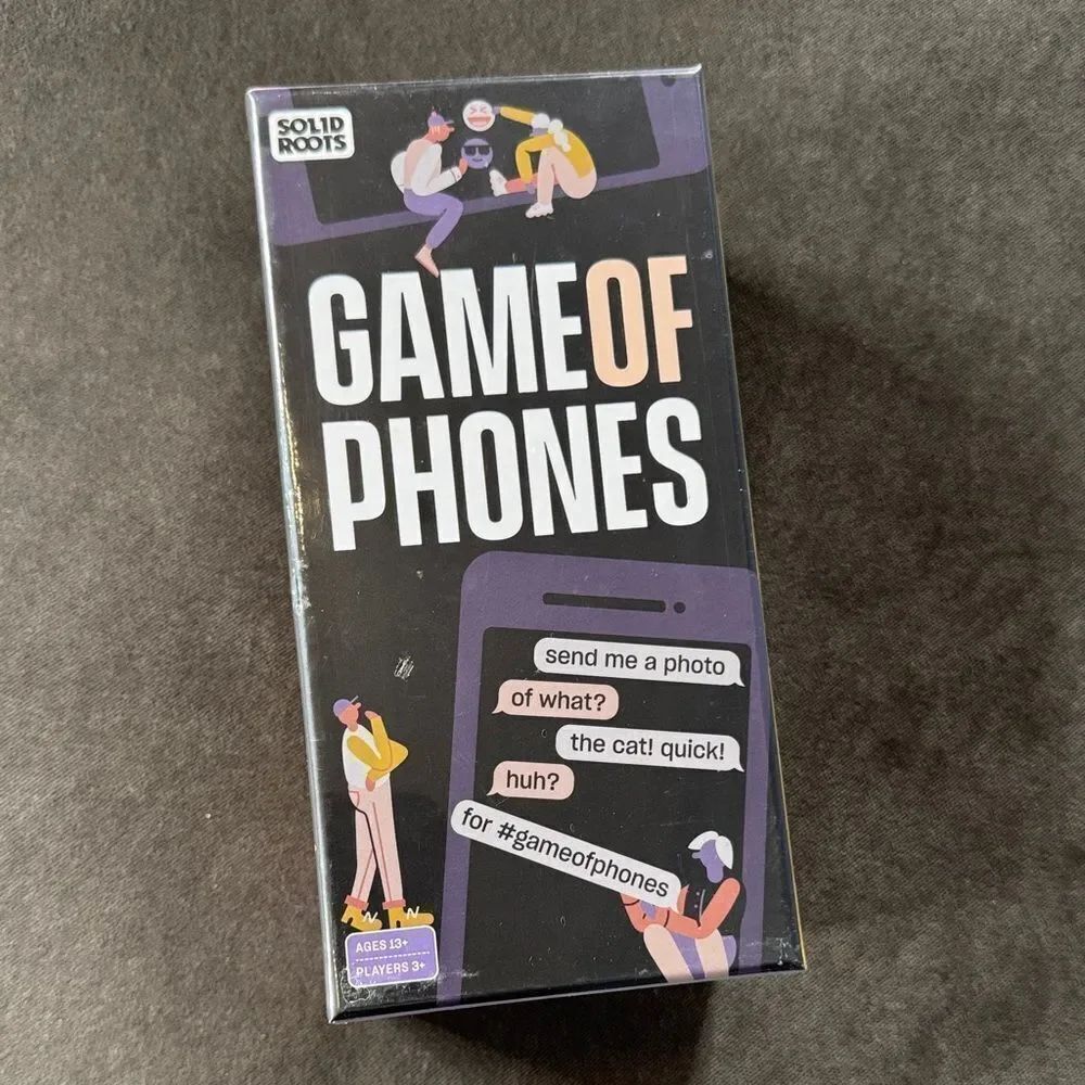 Solid Roots Game of Phones Party Game Ages 13+ NEW